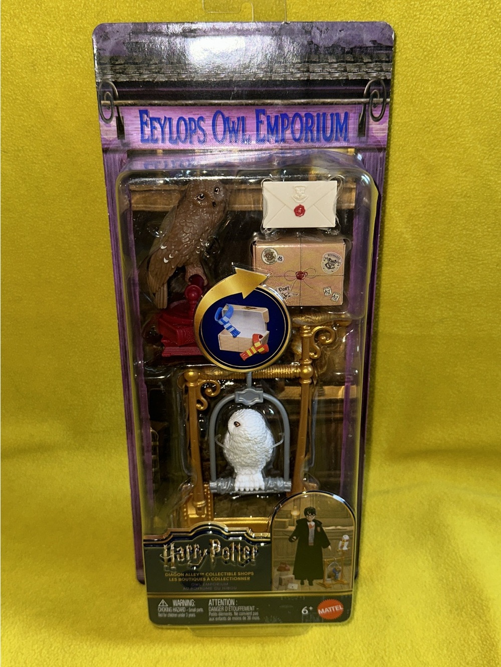 Mattel Harry Potter Diagon Alley Collectible Shops: Eeylops Owl Emporium